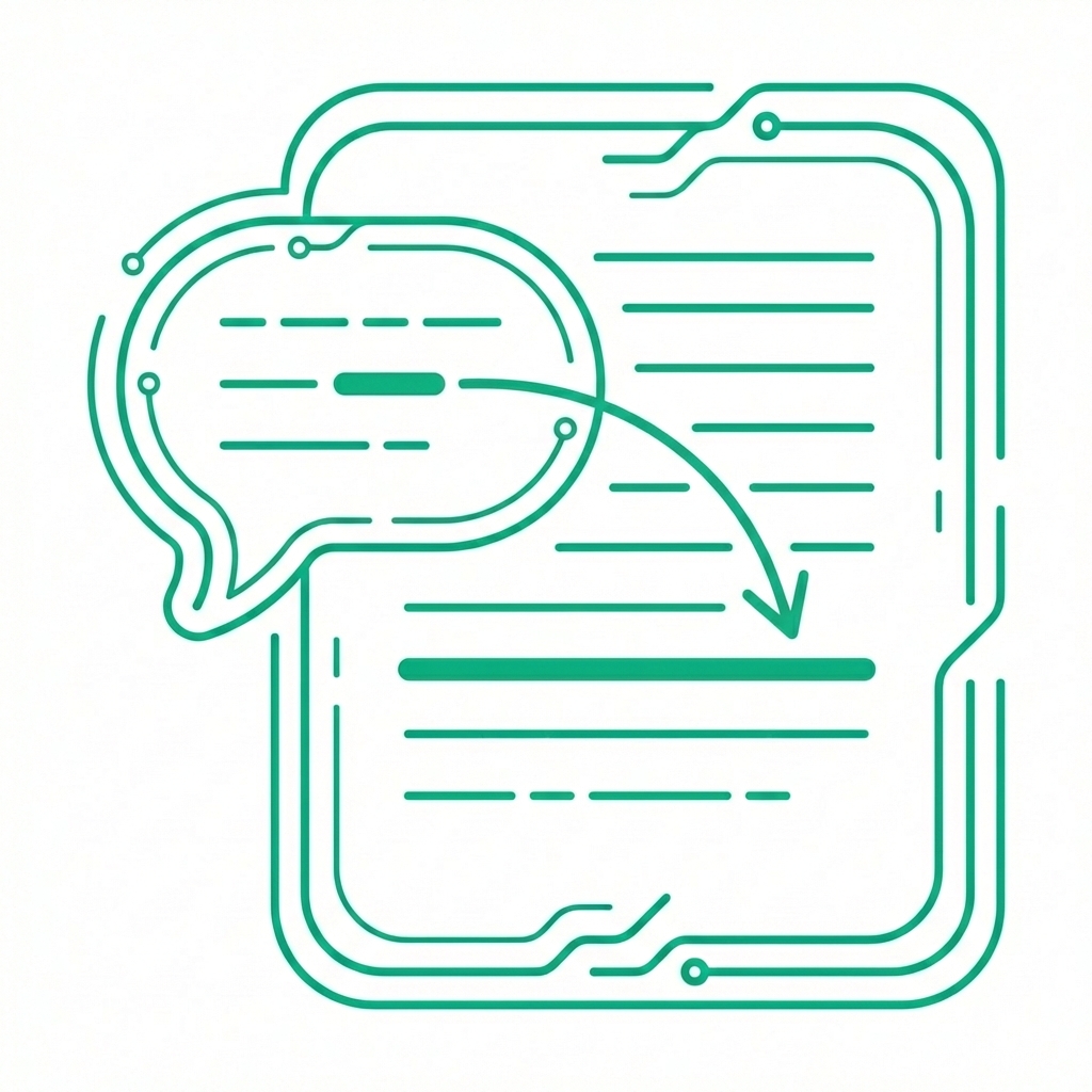 Review navigation glyph