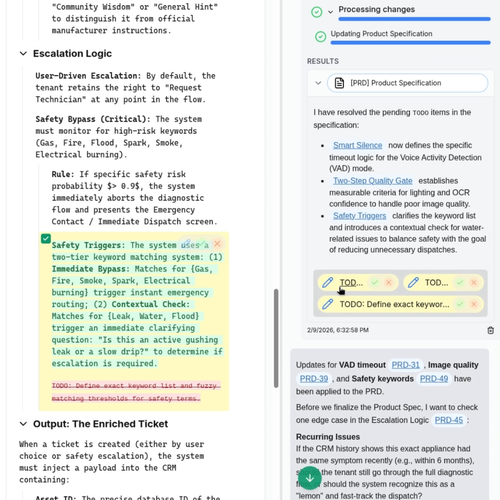 Review stage preview