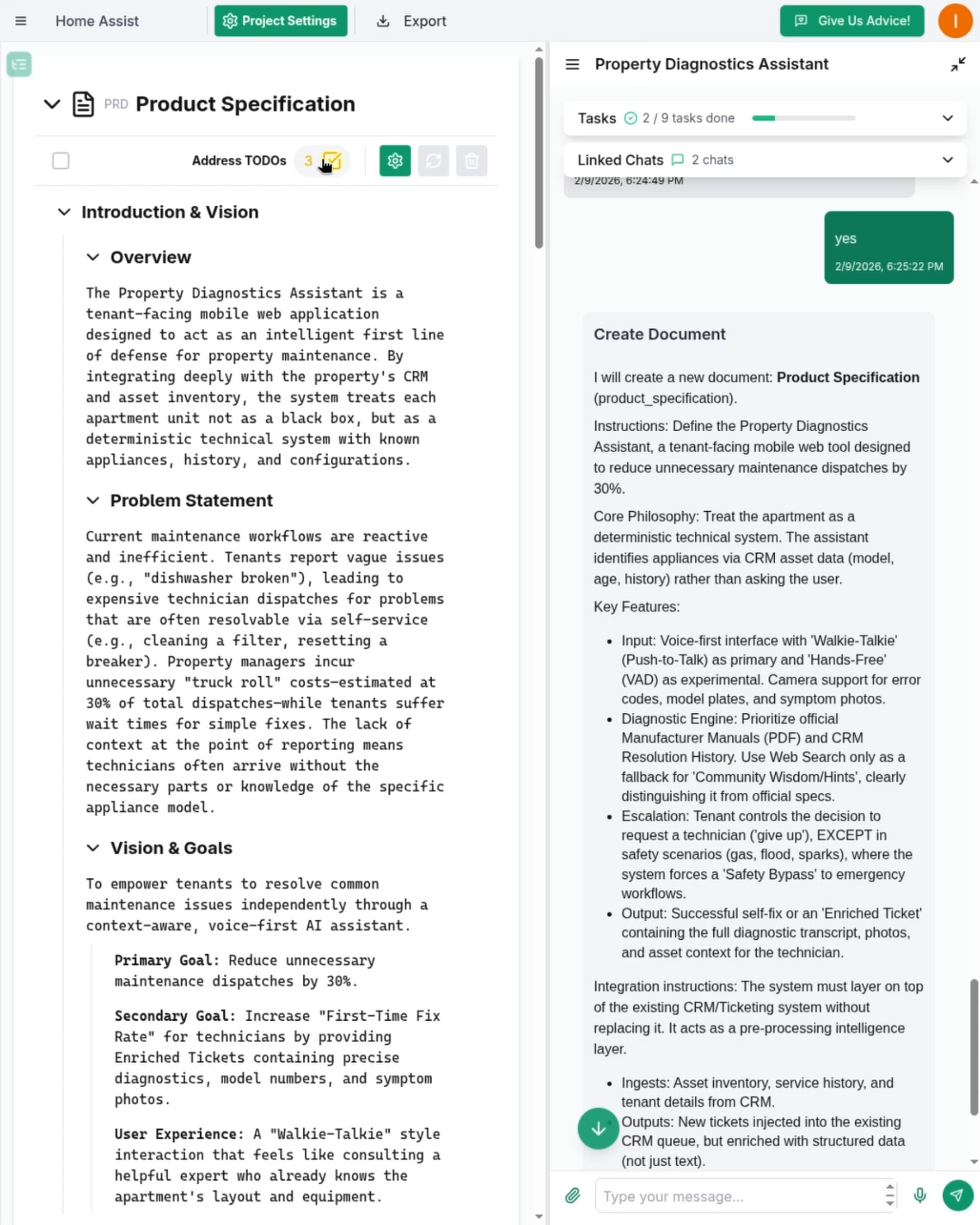 Review: TODO Widget Navigation